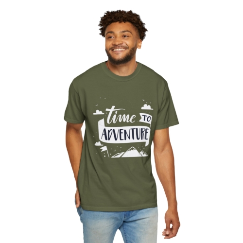 Time to Adventure T-Shirt – Outdoor Camping Graphic Tee for Nature Lovers, Fun Travel Wear & Perfect Gift Giving. - Image 14