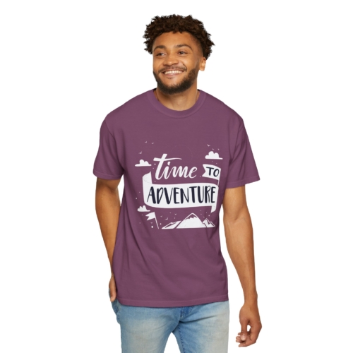 Time to Adventure T-Shirt – Outdoor Camping Graphic Tee for Nature Lovers, Fun Travel Wear & Perfect Gift Giving. - Image 46