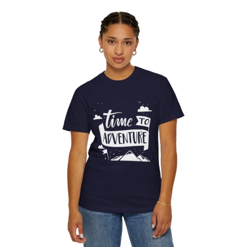 Time to Adventure T-Shirt – Outdoor Camping Graphic Tee for Nature Lovers, Fun Travel Wear & Perfect Gift Giving. - Image 20