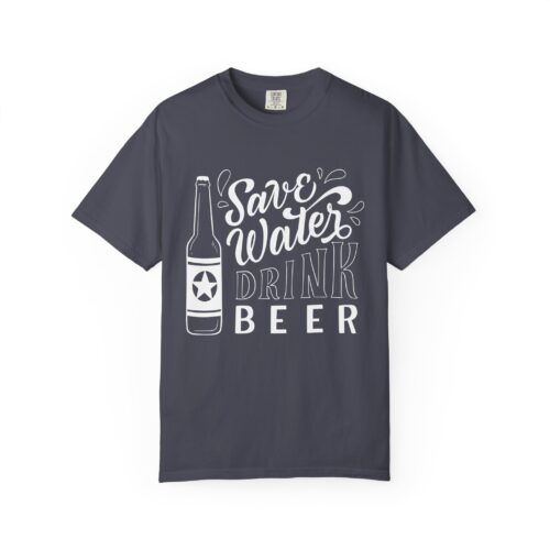 Save Water Drink Beer T-Shirt – Funny Beer Bottle Graphic Tee for Beer Lovers, Fun Party Wear & Perfect Gift Giving. - Image 33