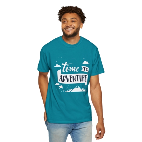Time to Adventure T-Shirt – Outdoor Camping Graphic Tee for Nature Lovers, Fun Travel Wear & Perfect Gift Giving. - Image 6