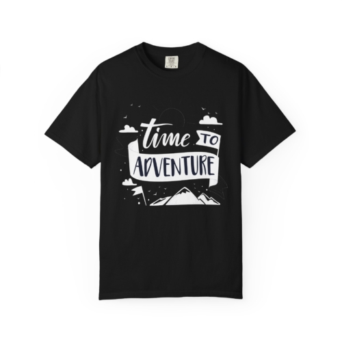 Time to Adventure T-Shirt – Outdoor Camping Graphic Tee for Nature Lovers, Fun Travel Wear & Perfect Gift Giving. - Image 25