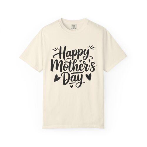 “Happy Mother’s Day” Script T-Shirt – Cute Graphic Tee for Moms, Gift Giving & Celebration Wear. - Image 17