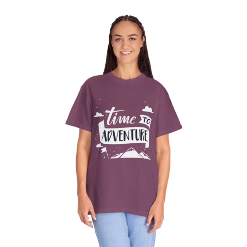 Time to Adventure T-Shirt – Outdoor Camping Graphic Tee for Nature Lovers, Fun Travel Wear & Perfect Gift Giving. - Image 43