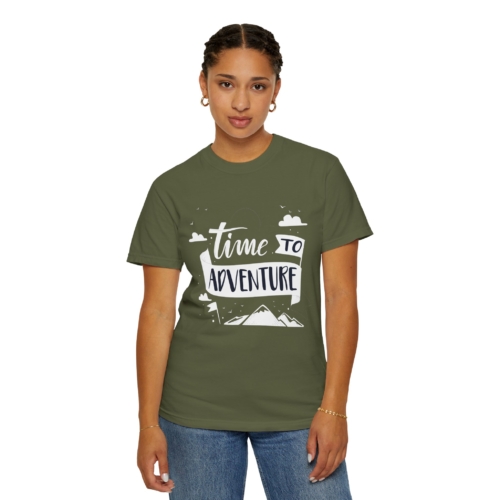 Time to Adventure T-Shirt – Outdoor Camping Graphic Tee for Nature Lovers, Fun Travel Wear & Perfect Gift Giving. - Image 12