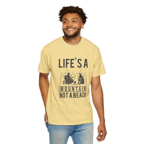 b2 - 12.18 - Life’s a Mountain Not a Beach T-Shirt – Camping & Hiking Graphic Tee for Outdoor Lovers, Fun Adventure Wear & Perfect Gift Giving. - Image 30