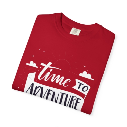 Time to Adventure T-Shirt – Outdoor Camping Graphic Tee for Nature Lovers, Fun Travel Wear & Perfect Gift Giving. - Image 55