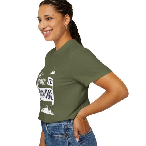 Time to Adventure T-Shirt – Outdoor Camping Graphic Tee for Nature Lovers, Fun Travel Wear & Perfect Gift Giving. - Image 13