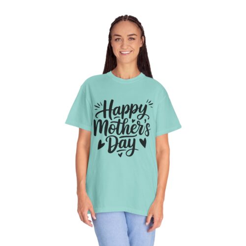 “Happy Mother’s Day” Script T-Shirt – Cute Graphic Tee for Moms, Gift Giving & Celebration Wear. - Image 35