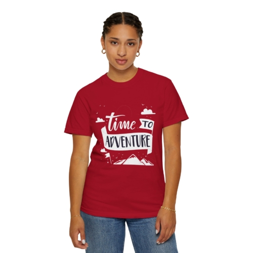 Time to Adventure T-Shirt – Outdoor Camping Graphic Tee for Nature Lovers, Fun Travel Wear & Perfect Gift Giving. - Image 52