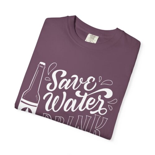 Save Water Drink Beer T-Shirt – Funny Beer Bottle Graphic Tee for Beer Lovers, Fun Party Wear & Perfect Gift Giving. - Image 47