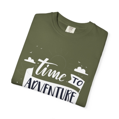 Time to Adventure T-Shirt – Outdoor Camping Graphic Tee for Nature Lovers, Fun Travel Wear & Perfect Gift Giving. - Image 15