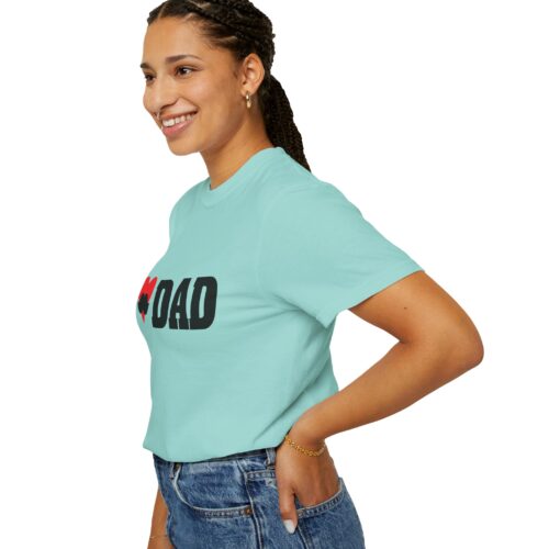 “I love Dad” Mustache T-Shirt – Cute Father’s Day Graphic Tee for Dads, Perfect Gift Giving & Celebration Wear. - Image 29
