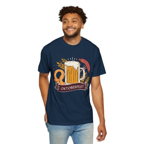 Oktoberfest Beer & Pretzel T-Shirt – Fun Oktoberfest Celebration Graphic Tee for Men, Festival Party Wear & Gift Giving. - Image 30
