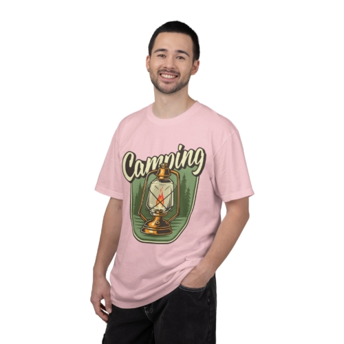 Camping Lantern T-Shirt – Vintage Camp Graphic Tee for Outdoor Lovers, Fun Adventure Wear & Perfect Gift Giving. - Image 18