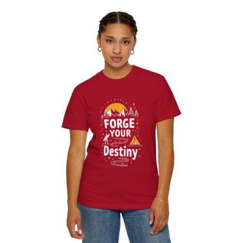 b2 - 12.19 - Forge Your Destiny Camping T-Shirt – Inspirational Outdoor Adventure Graphic Tee for Nature Lovers, Fun Travel Wear & Perfect Gift Giving. - Image 52