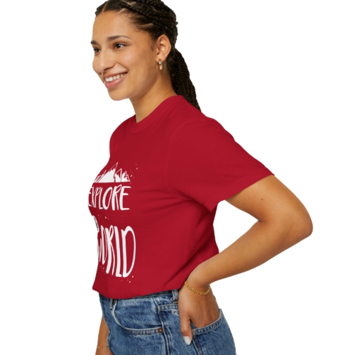 Explore The World T-Shirt – Adventure Mountain Travel Graphic Tee for Nature Lovers, Fun Outdoor Wear & Perfect Gift Giving. - Image 53