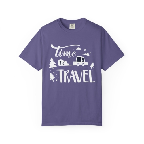 Time to Travel T-Shirt – Adventure Road Trip Graphic Tee for Travel Lovers, Fun Outdoor Wear & Perfect Gift Giving. - Image 33