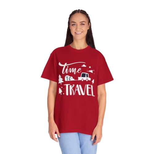 Time to Travel T-Shirt – Adventure Road Trip Graphic Tee for Travel Lovers, Fun Outdoor Wear & Perfect Gift Giving. - Image 51
