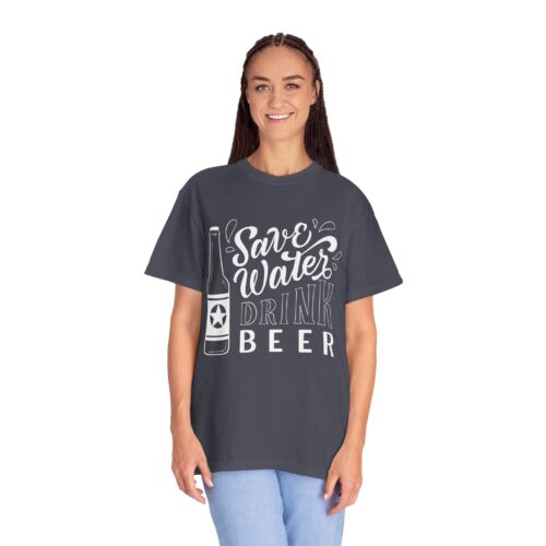 Save Water Drink Beer T-Shirt – Funny Beer Bottle Graphic Tee for Beer Lovers, Fun Party Wear & Perfect Gift Giving. - Image 35