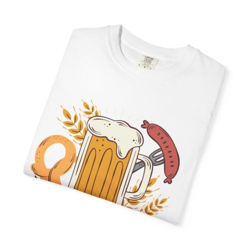 Oktoberfest Beer & Pretzel T-Shirt – Fun Oktoberfest Celebration Graphic Tee for Men, Festival Party Wear & Gift Giving. - Image 7
