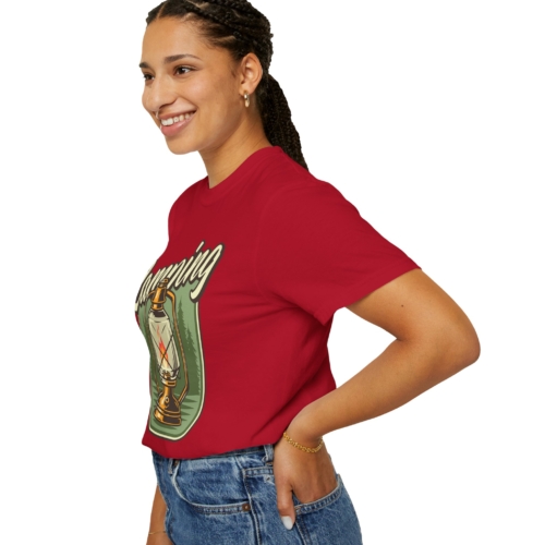 Camping Lantern T-Shirt – Vintage Camp Graphic Tee for Outdoor Lovers, Fun Adventure Wear & Perfect Gift Giving. - Image 37