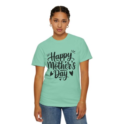 “Happy Mother’s Day” Script T-Shirt – Cute Graphic Tee for Moms, Gift Giving & Celebration Wear. - Image 28