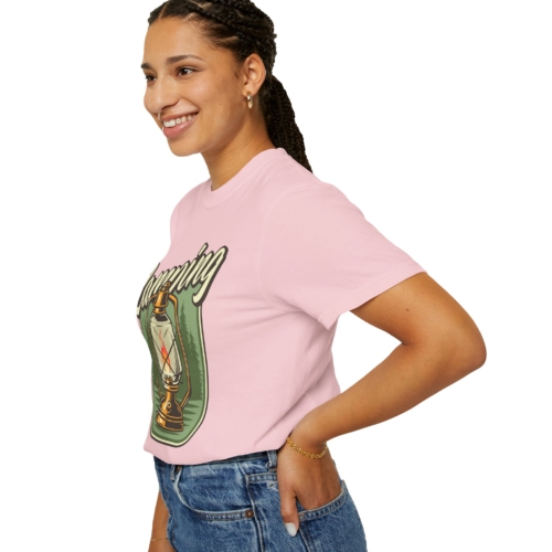 Camping Lantern T-Shirt – Vintage Camp Graphic Tee for Outdoor Lovers, Fun Adventure Wear & Perfect Gift Giving. - Image 21
