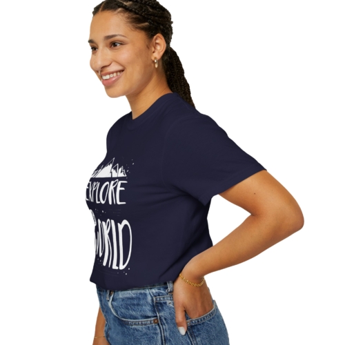 Explore The World T-Shirt – Adventure Mountain Travel Graphic Tee for Nature Lovers, Fun Outdoor Wear & Perfect Gift Giving. - Image 29