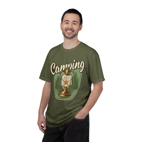 Camping Lantern T-Shirt – Vintage Camp Graphic Tee for Outdoor Lovers, Fun Adventure Wear & Perfect Gift Giving. - Image 50