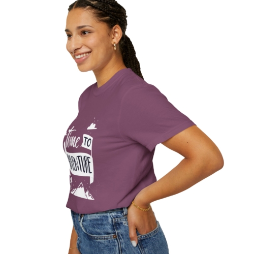 Time to Adventure T-Shirt – Outdoor Camping Graphic Tee for Nature Lovers, Fun Travel Wear & Perfect Gift Giving. - Image 45