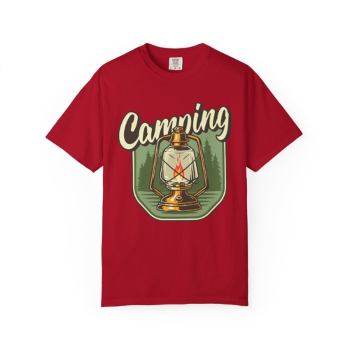 Camping Lantern T-Shirt – Vintage Camp Graphic Tee for Outdoor Lovers, Fun Adventure Wear & Perfect Gift Giving. - Image 33