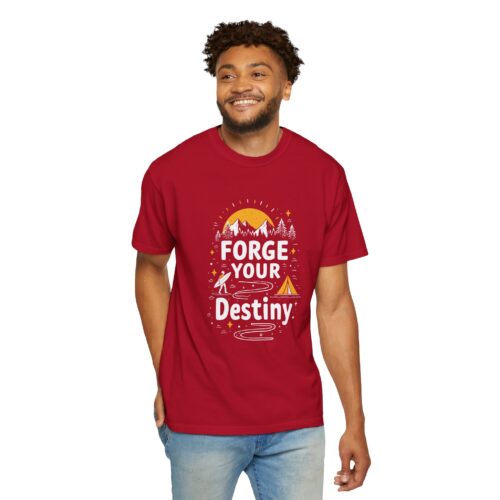 b2 - 12.19 - Forge Your Destiny Camping T-Shirt – Inspirational Outdoor Adventure Graphic Tee for Nature Lovers, Fun Travel Wear & Perfect Gift Giving. - Image 54
