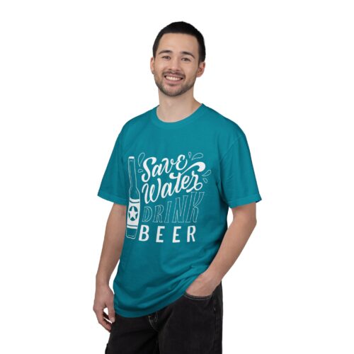Save Water Drink Beer T-Shirt – Funny Beer Bottle Graphic Tee for Beer Lovers, Fun Party Wear & Perfect Gift Giving. - Image 18