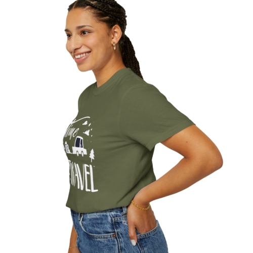 Time to Travel T-Shirt – Adventure Road Trip Graphic Tee for Travel Lovers, Fun Outdoor Wear & Perfect Gift Giving. - Image 5