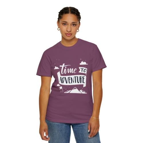 Time to Adventure T-Shirt – Outdoor Camping Graphic Tee for Nature Lovers, Fun Travel Wear & Perfect Gift Giving. - Image 44