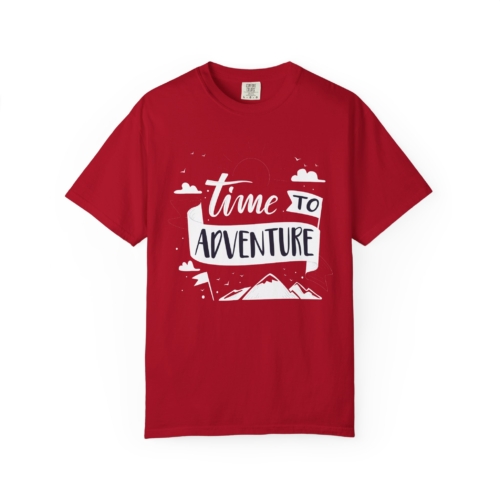 Time to Adventure T-Shirt – Outdoor Camping Graphic Tee for Nature Lovers, Fun Travel Wear & Perfect Gift Giving. - Image 49