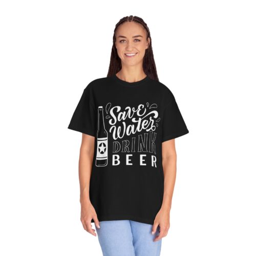 Save Water Drink Beer T-Shirt – Funny Beer Bottle Graphic Tee for Beer Lovers, Fun Party Wear & Perfect Gift Giving. - Image 27