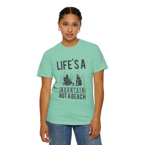 b2 - 12.18 - Life’s a Mountain Not a Beach T-Shirt – Camping & Hiking Graphic Tee for Outdoor Lovers, Fun Adventure Wear & Perfect Gift Giving. - Image 36