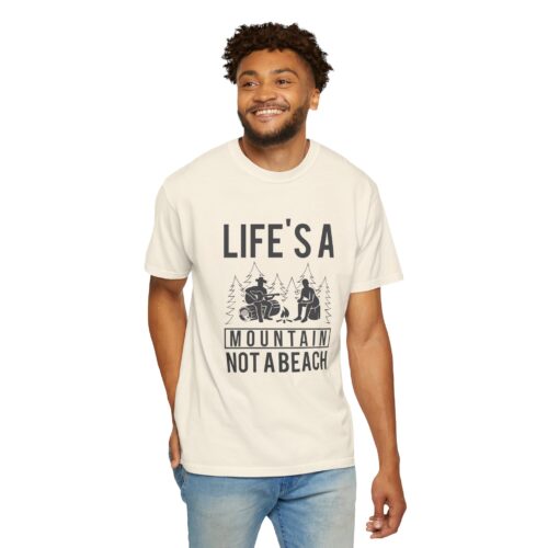 b2 - 12.18 - Life’s a Mountain Not a Beach T-Shirt – Camping & Hiking Graphic Tee for Outdoor Lovers, Fun Adventure Wear & Perfect Gift Giving. - Image 22