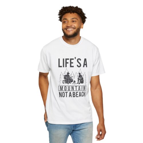 b2 - 12.18 - Life’s a Mountain Not a Beach T-Shirt – Camping & Hiking Graphic Tee for Outdoor Lovers, Fun Adventure Wear & Perfect Gift Giving. - Image 14