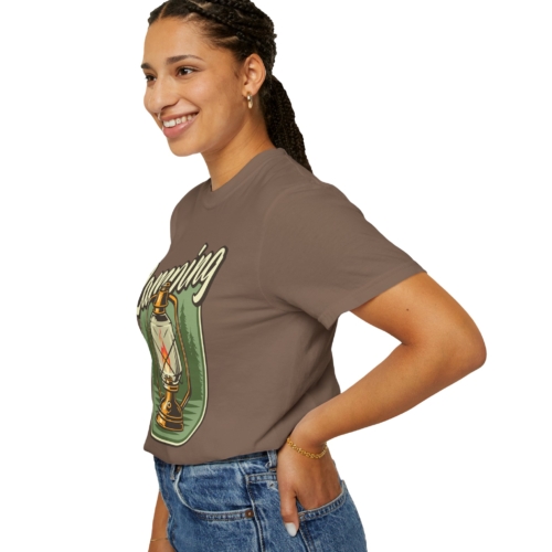 Camping Lantern T-Shirt – Vintage Camp Graphic Tee for Outdoor Lovers, Fun Adventure Wear & Perfect Gift Giving. - Image 45