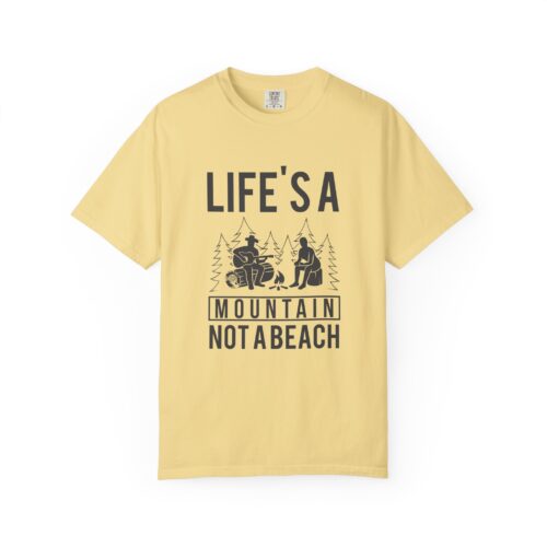 b2 - 12.18 - Life’s a Mountain Not a Beach T-Shirt – Camping & Hiking Graphic Tee for Outdoor Lovers, Fun Adventure Wear & Perfect Gift Giving. - Image 25