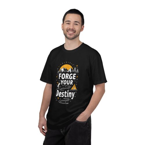 b2 - 12.19 - Forge Your Destiny Camping T-Shirt – Inspirational Outdoor Adventure Graphic Tee for Nature Lovers, Fun Travel Wear & Perfect Gift Giving. - Image 26