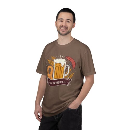Oktoberfest Beer & Pretzel T-Shirt – Fun Oktoberfest Celebration Graphic Tee for Men, Festival Party Wear & Gift Giving. - Image 10