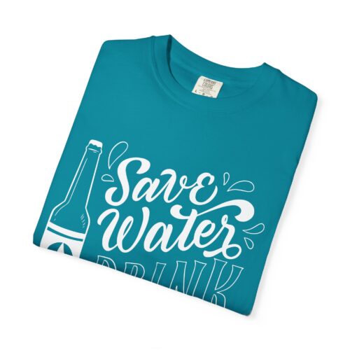 Save Water Drink Beer T-Shirt – Funny Beer Bottle Graphic Tee for Beer Lovers, Fun Party Wear & Perfect Gift Giving. - Image 23