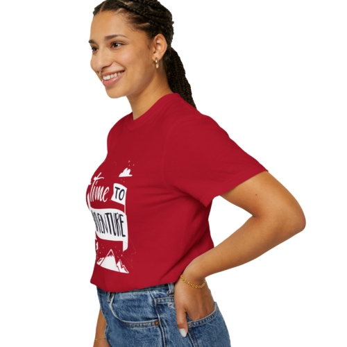 Time to Adventure T-Shirt – Outdoor Camping Graphic Tee for Nature Lovers, Fun Travel Wear & Perfect Gift Giving. - Image 53