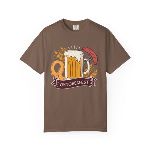 Oktoberfest Beer & Pretzel T-Shirt – Fun Oktoberfest Celebration Graphic Tee for Men, Festival Party Wear & Gift Giving. - Image 9