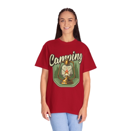 Camping Lantern T-Shirt – Vintage Camp Graphic Tee for Outdoor Lovers, Fun Adventure Wear & Perfect Gift Giving. - Image 35