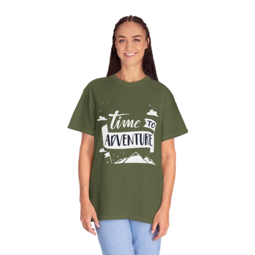 Time to Adventure T-Shirt – Outdoor Camping Graphic Tee for Nature Lovers, Fun Travel Wear & Perfect Gift Giving. - Image 11
